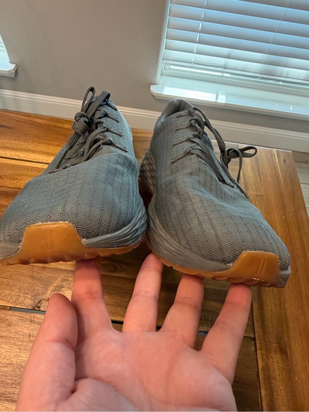 Nobull Gum Sole Ripstop Runner Sneaker in Gray Size 16 - NWOT - Picture 7 of 10